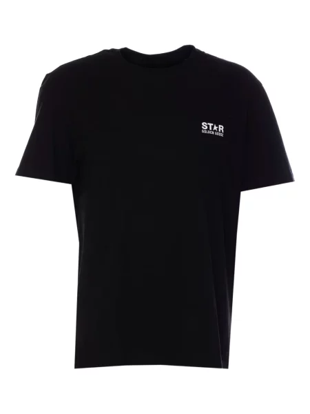 Tricou Golden Goose cu decolteu rotund negru