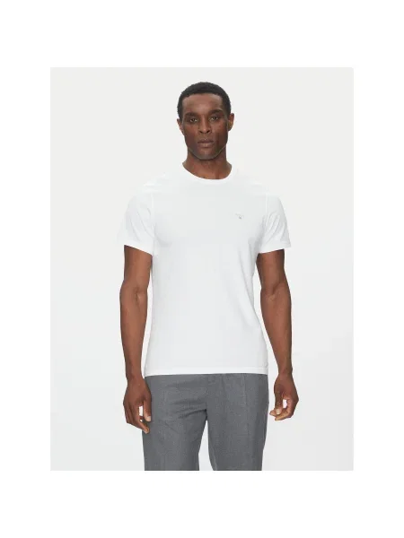 Barbour Póló Tartan Tailored Fit fehér