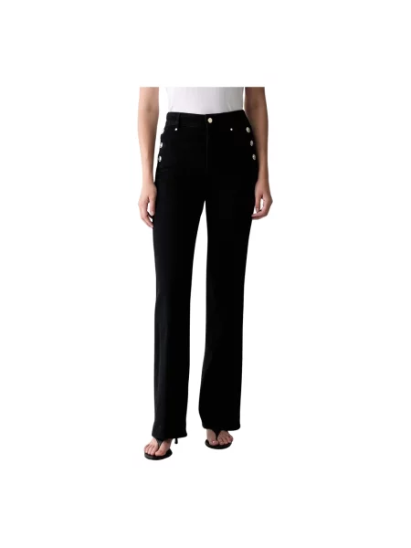 Skinny jeansy Guess czarne
