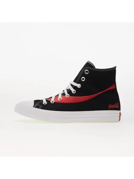 Sneakers Converse x Coca-Cola Chuck Taylor All Star Black/ Racing Red/ White EUR 38 alb