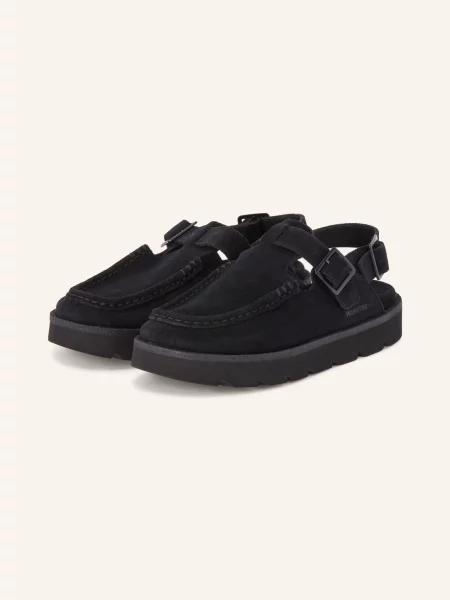 Clarks Originals Slingback Loafers Meare Easy schwarz czarne