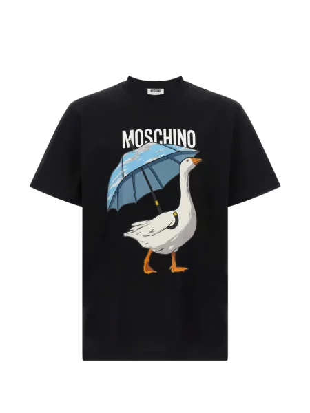 Tricou Moschino cu imagine negru
