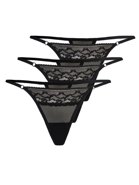 TEYLI Tanga Erori' negru