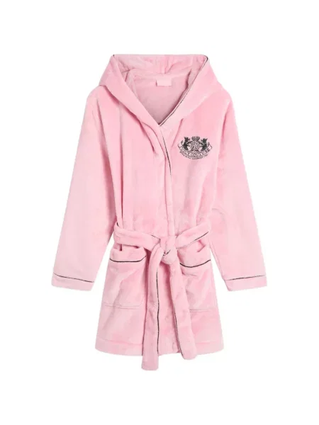 Halat Juicy Couture cu broderie roz