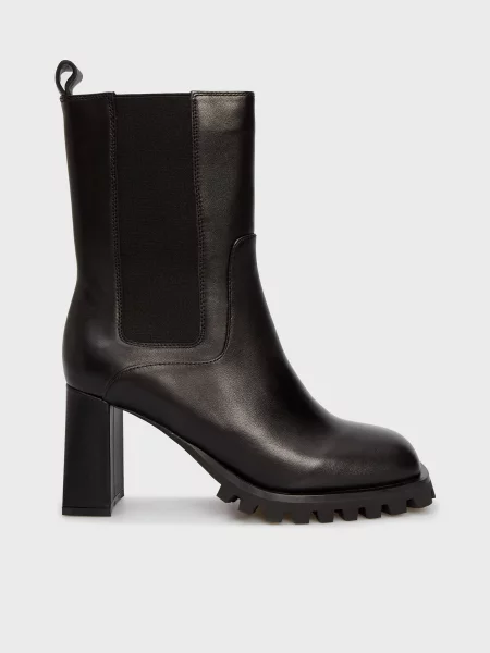 Кожаные сапоги Prpy черные