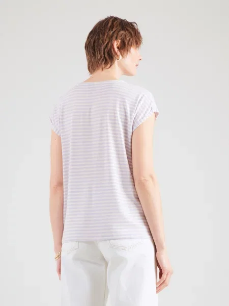 Aware Tricou VMAVA mov liliachiu alb