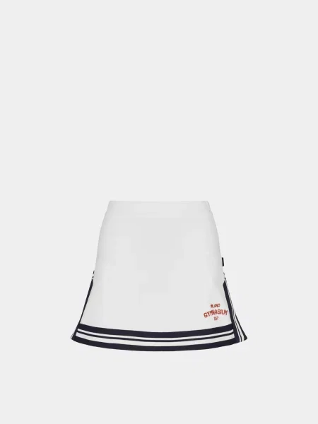 Спідниця міні Club House поліестер/еластан білий