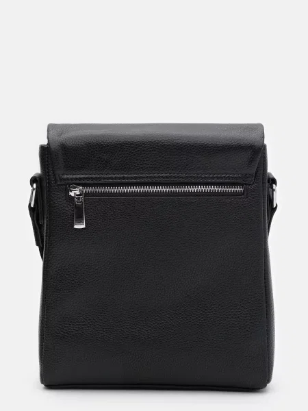 Borsa Leather Мессенджер Шкіра чорний