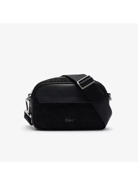 Сумка через плечо Lacoste черная