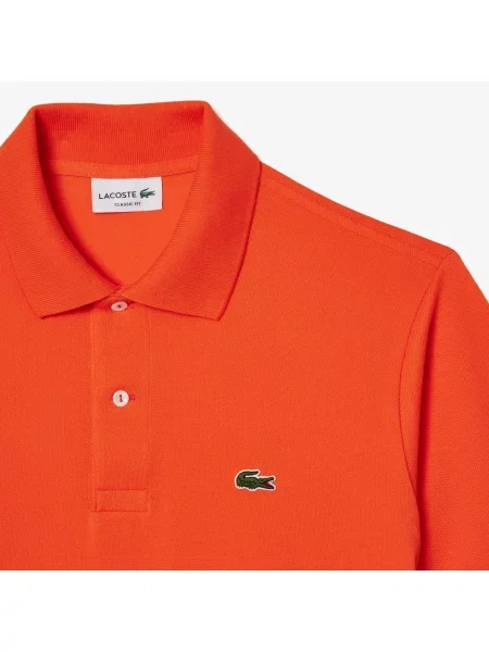 Lacoste Koszulka Polo Oryginał Petit Piqué żółta