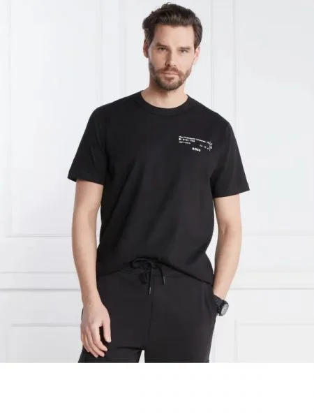 BOSS ORANGE Tricou TeeButterflyBoss negru