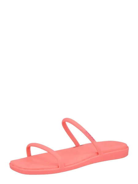 Pantofle Crocs na ramínka růžové
