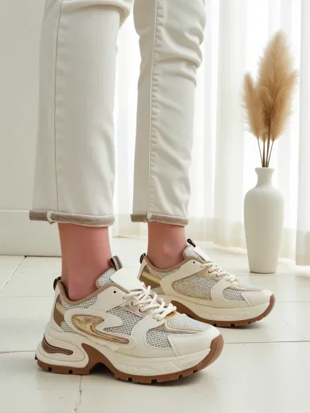 Sneakerși Resti maro