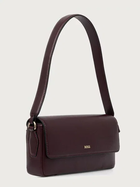 BOSS geantă baguette pentru femei cu imitație de piele Sandy Sh. Bag violet