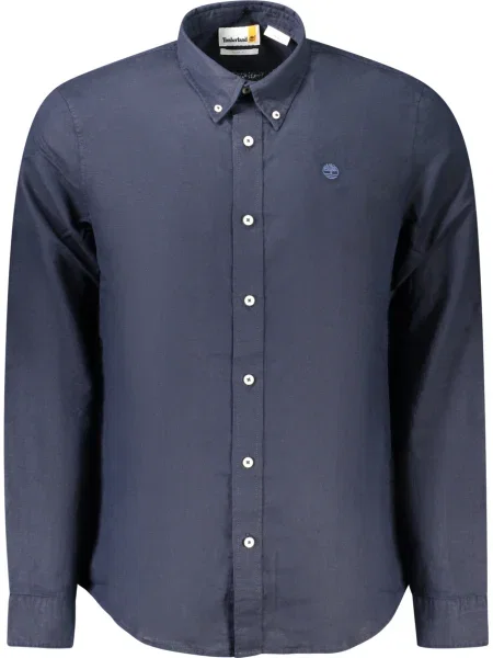 Cămașă Timberland cu mâneci lungi lungă albastru