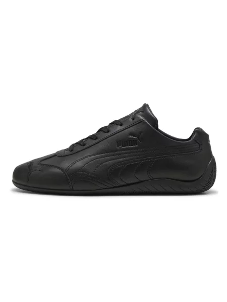 Sneakersy Puma skórzane czarne