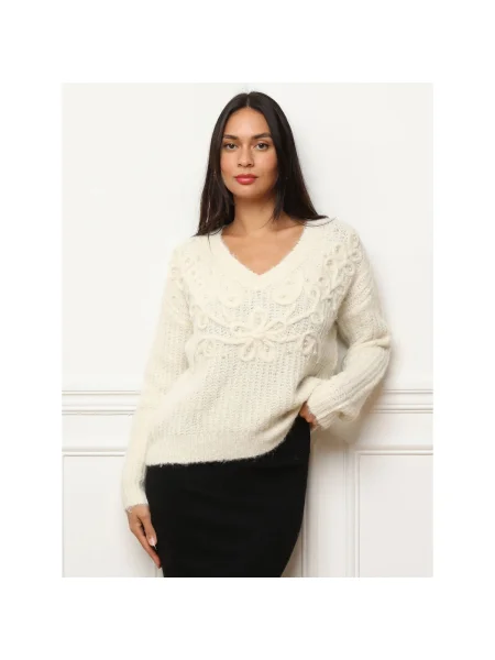 Pulover La Modeuse bej