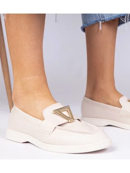 Mocasini D/ceo bej