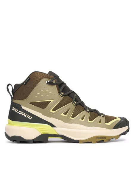 Bakancs Salomon X Ultra Edge Mid Gtx zöld