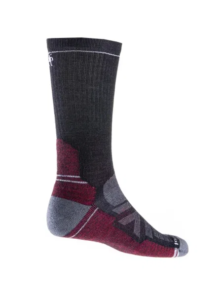 Smartwool Sportzoknik Hike szürke / antracit / sötétvörös
