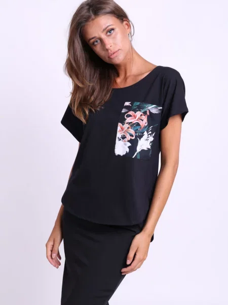 Majica Kabelle črna