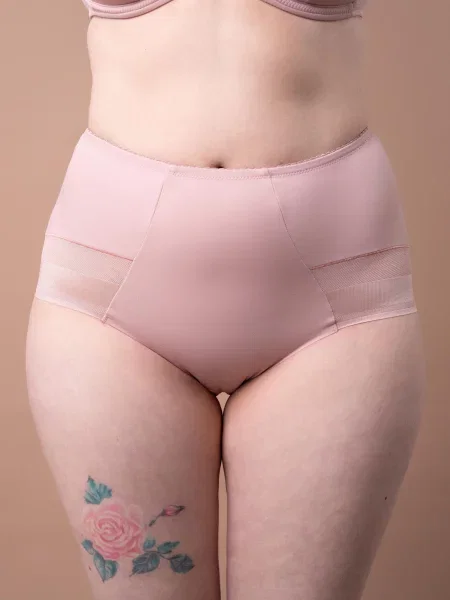 Труси brabrabra Кольоровий комфорт + пудра поліамід/еластан