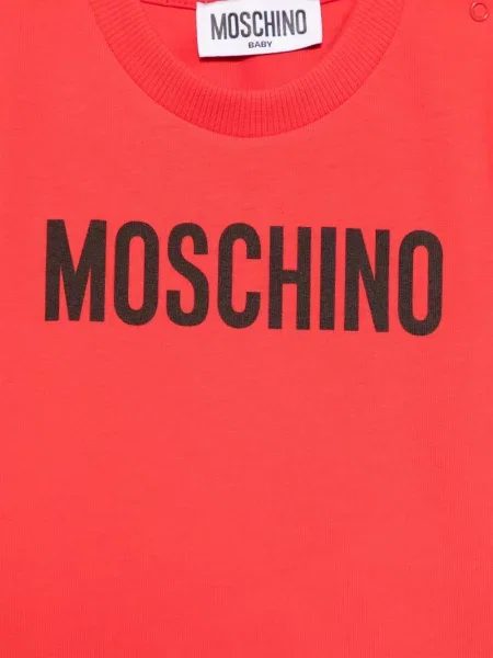 Koszulka dziecięca Moschino czerwona
