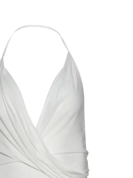 Drapírozott felső Rick Owens fehér