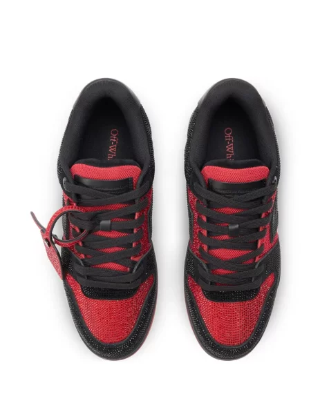 Sneakerși Off-white business alb