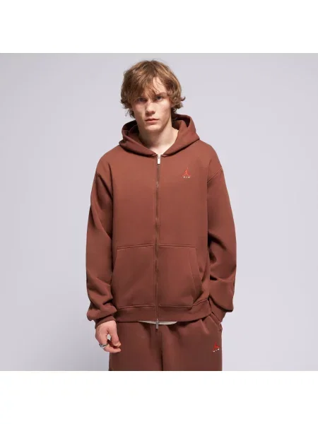 Jordan Bluza Rozpinana Z Kapturem M J Brk brązowa