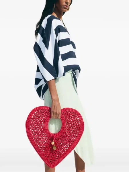 Geantă shopper Jacquemus roșu