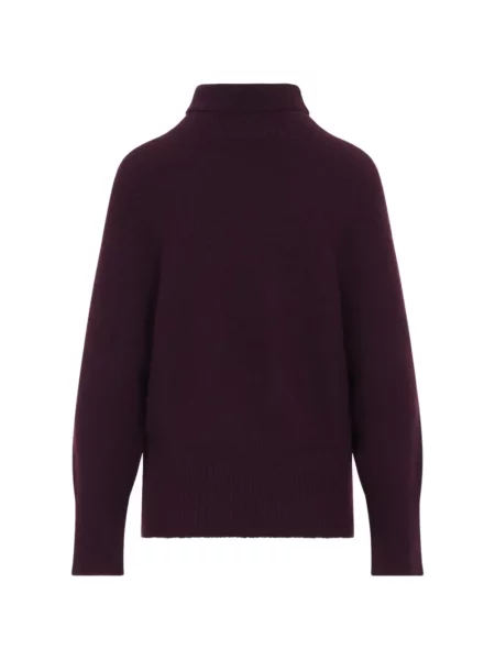 Pulover Giorgio Armani din cașmir violet