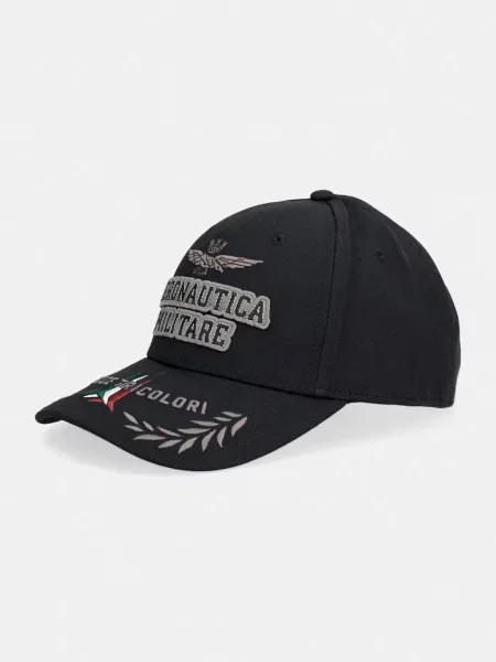 Aeronautica Militare czapka z daszkiem czarna