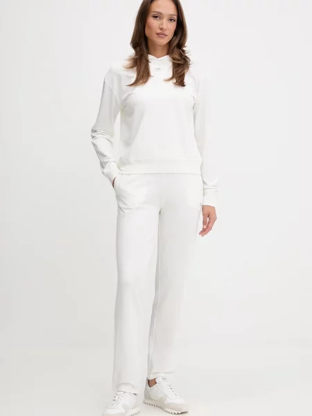 Спортивні штани HUGO однотонні бежевий