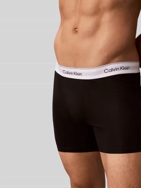 Calvin Klein Icon Boxer Brief 3 Pack in Black/White Size Large | END. Clothing Calvin Klein Underwear czarne