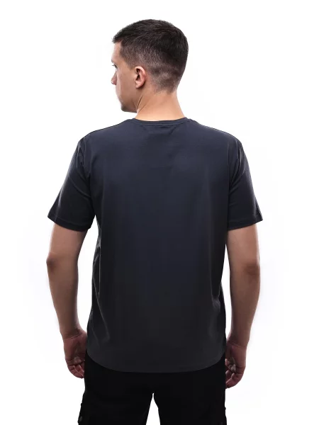 Футболка STREAM темно-сірий віскоза/поліестер сіра