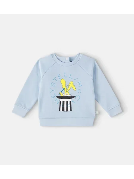 Džemperis Stella Mccartney mėlyna