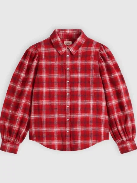 LEVI'S ® Bluză JUNA roșu / negru alb