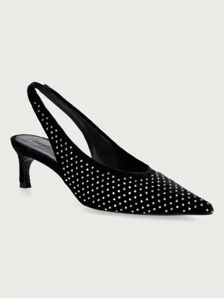 Rotate pantofi cu stiletto pentru femei negru
