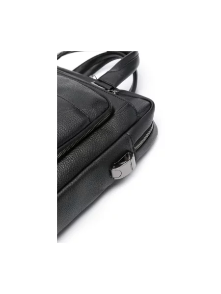 Torba Piquadro skórzana czarna