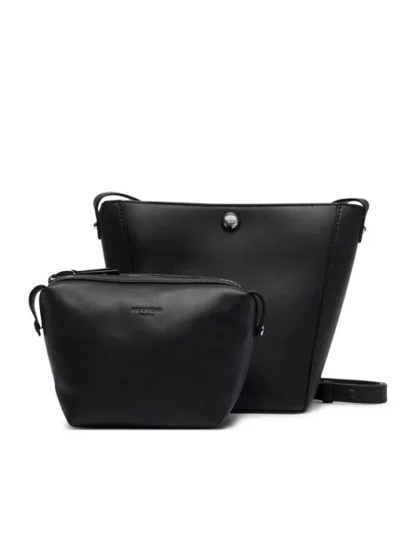 Weekend MaxMara De piele geantă pe umăr Wkadonna negru