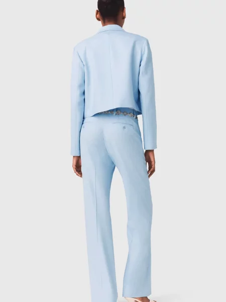 Пиджак Maje голубой