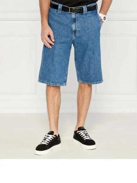 CALVIN KLEIN JEANS Farmer rövidnadrág | Relaxed fit kék