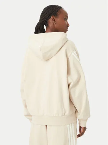ADIDAS SPORTSWEAR Sportska sweater majica AK pijesak / bijela bež