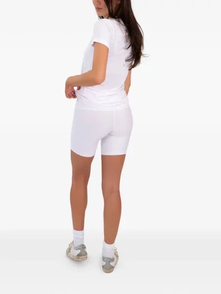 Szorty On/off Essentials ze stretchu białe