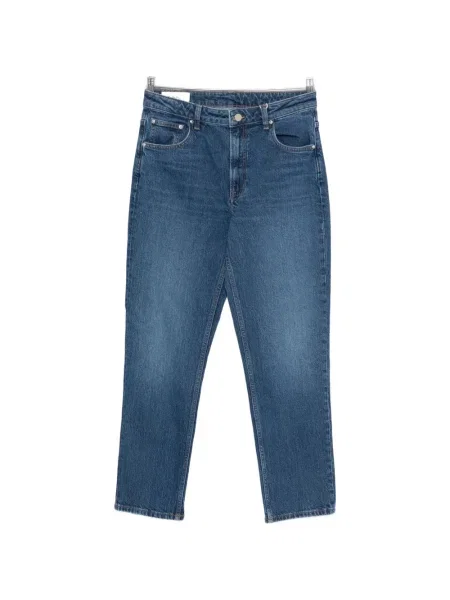 Blugi drepți Gant albastru