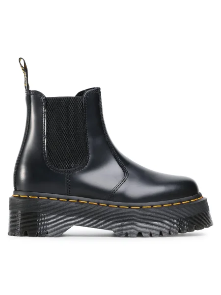Боти тип челси Dr. Martens Quad черен