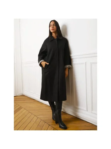 Palton La Modeuse negru