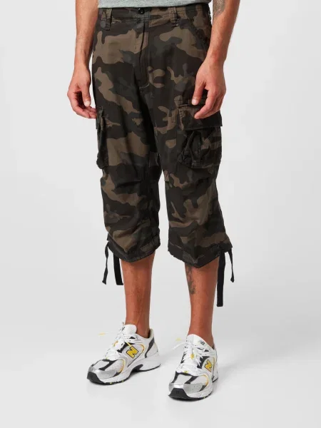 Brandit Cargo nadrágok szürke / khaki / sötétzöld