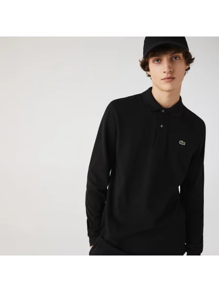Lacoste поло чорне